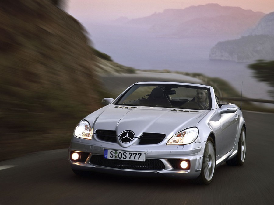 Mercedes SLK-Class AMG родстер 2-дв., 2004–2008, R171, SLK 55 7G-Tronic (360 л.с.), характеристики