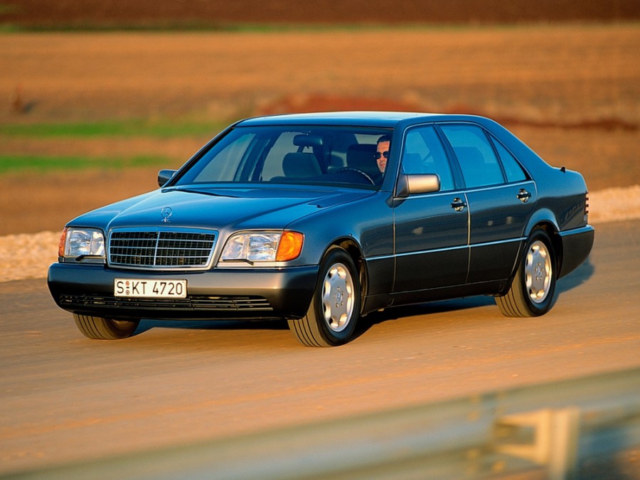 Mercedes S-Class седан, 1991–1993, W140/C140, 600 SE AT длинная база (408 л.с.), характеристики