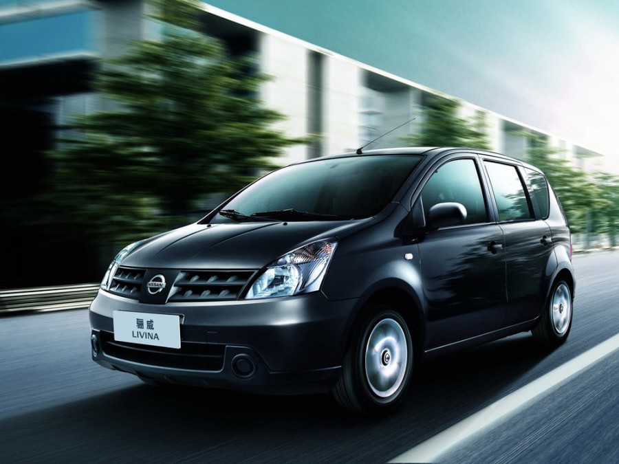 Nissan Livina минивэн 5-дв., 2007–2016, 1 поколение, 1.8 Flex-Fuel AT (123 л.с.), характеристики