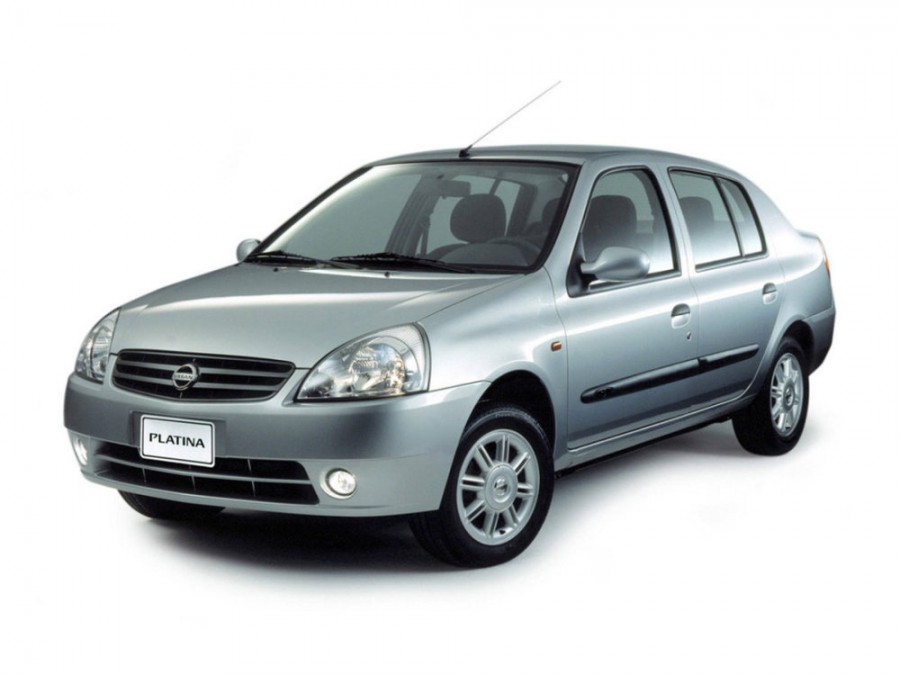 Nissan Platina седан, 2002–2004, 1 поколение, 1.6 MT (110 л.с.), характеристики