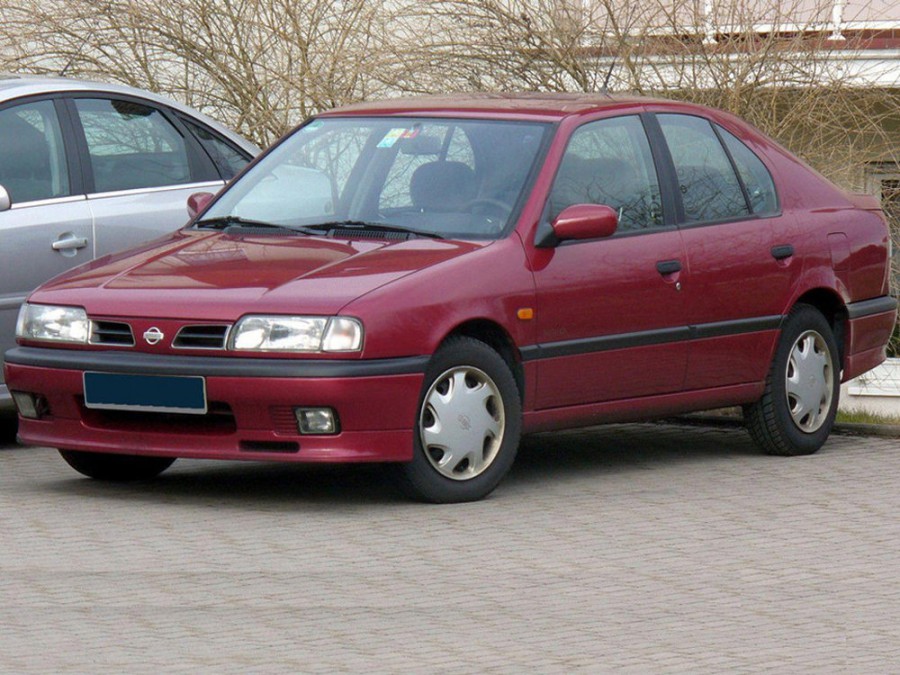 Nissan Primera лифтбэк, 1990–1997, P10, 1.6 MT (102 л.с.), характеристики
