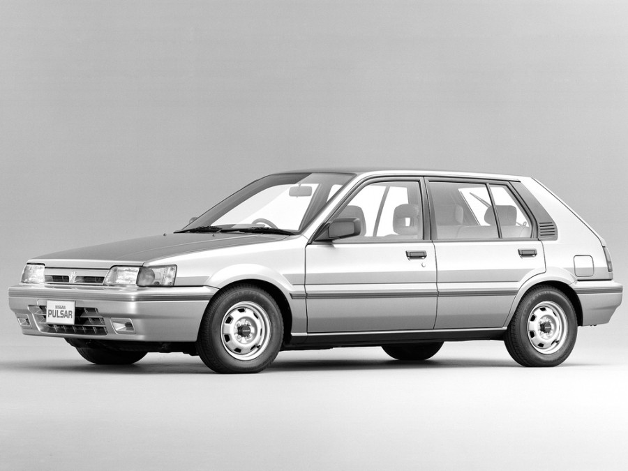 Nissan Pulsar хетчбэк 5-дв., 1986–1990, N13, 1.6 MT (75 л.с.), характеристики