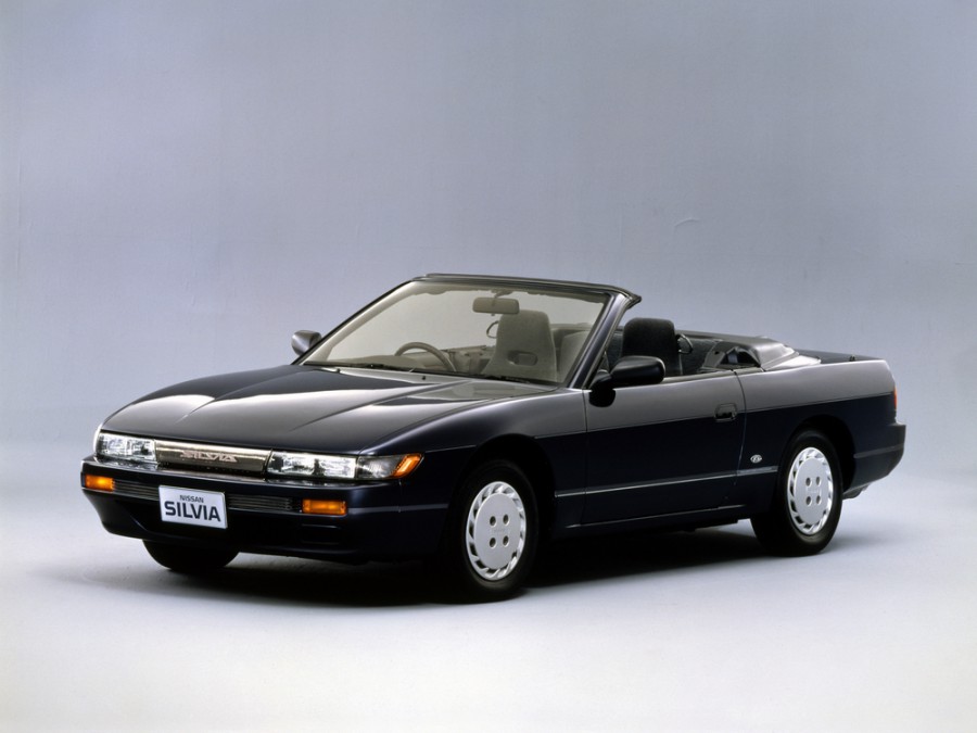 Nissan Silvia кабриолет, 1988–1994, S13, 2.4 AT (155 л.с.), характеристики