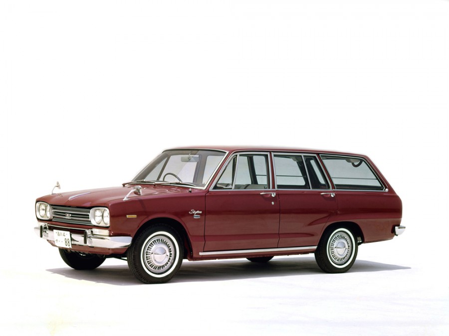 Nissan Skyline универсал, 1968–1972, C10, 1.8 MT (105 л.с.), характеристики