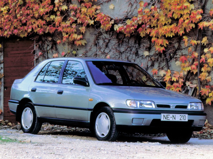 Nissan Sunny седан, 1990–1995, N14, 1.6 4WD MT (90 л.с.), характеристики