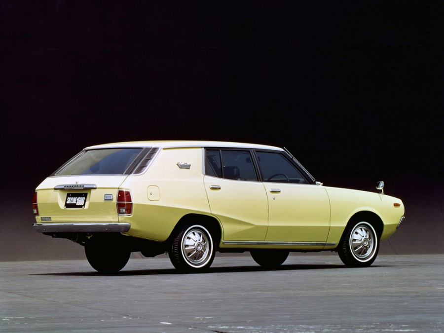 Nissan Skyline универсал, 1972–1977, C110, 1.8 MT (105 л.с.), характеристики