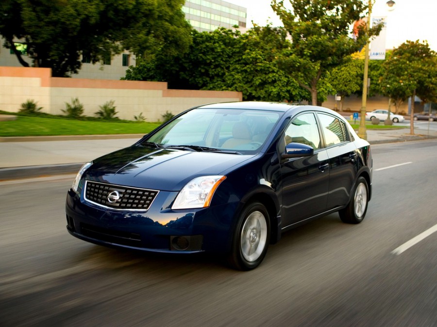 Nissan Sentra седан, 2006–2009, B16 - отзывы, фото и характеристики на Car.ru