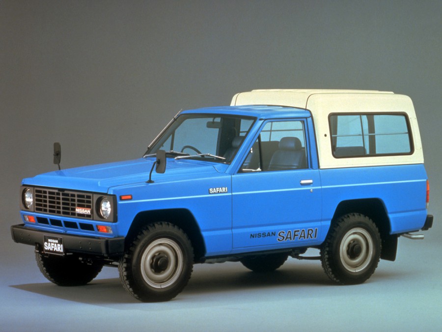 Nissan Safari Hard Top AD пикап 2-дв., 1980–1985, 160, 2.8 4WD MT (145 л.с.), характеристики