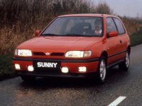Nissan Sunny, N14, Хетчбэк 3-дв., 1990–1995