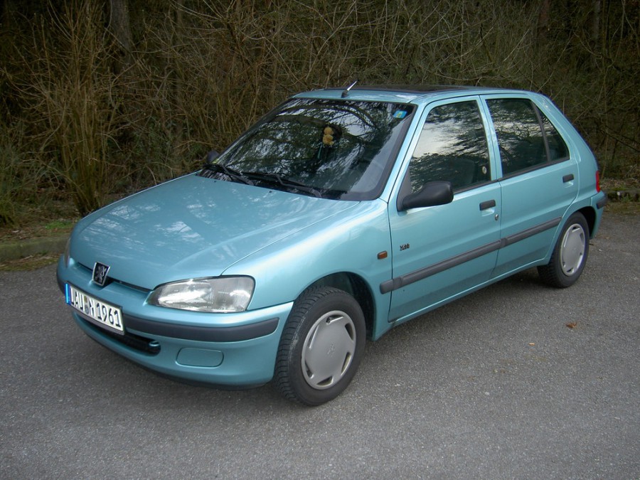 Peugeot 106 хетчбэк 5-дв., 1996–2003, 1 поколение [рестайлинг], 1.6 MT (90 л.с.), характеристики