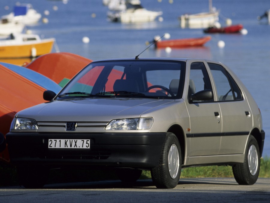 Peugeot 306 хетчбэк 5-дв., 1993–2016, 1 поколение, 1.9 D MT (69 л.с.), характеристики