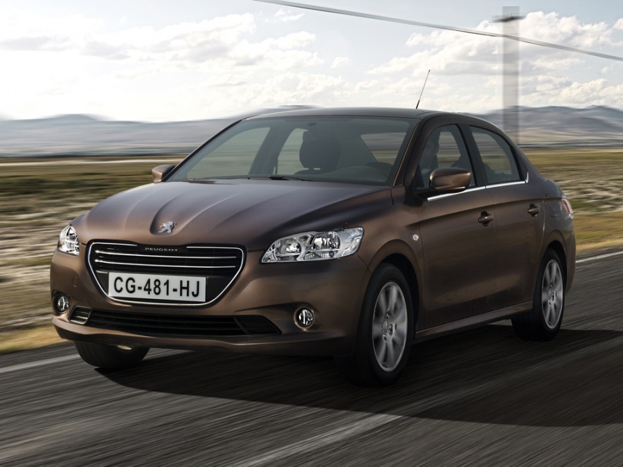 Peugeot 301 седан, 2 поколение, 1.6 VTi MT (115 л.с.), Allure 2016 года, характеристики