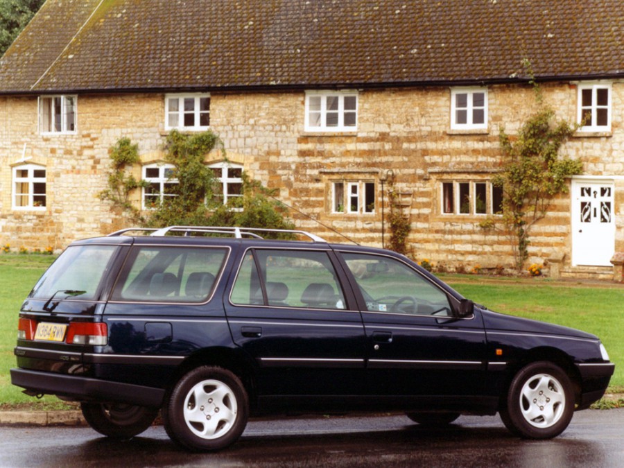 Peugeot 405 универсал, 1992–1996, 1 поколение [рестайлинг], 1.6 MT (90 л.с.), характеристики