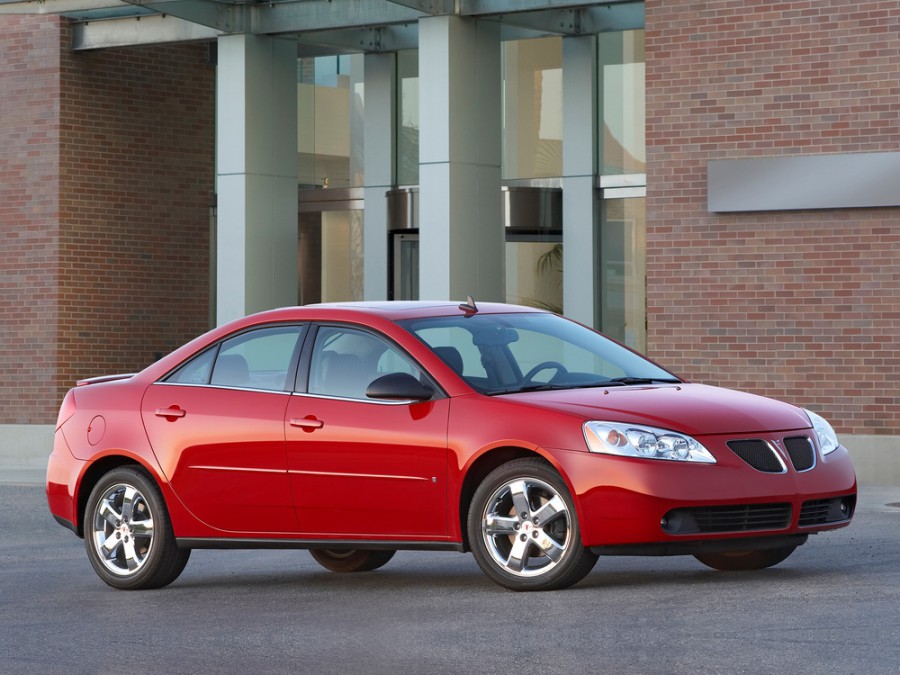 Pontiac G6 седан, 2005–2014, 1 поколение, 2.4 AT (170 л.с.), характеристики