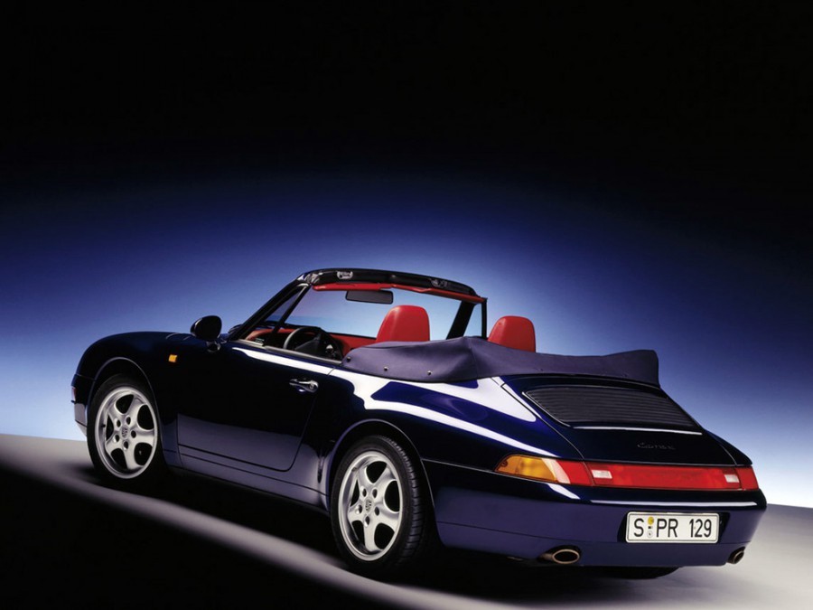 Porsche 911 Carrera кабриолет, 1993–1998, 993 - отзывы, фото и характеристики на Car.ru