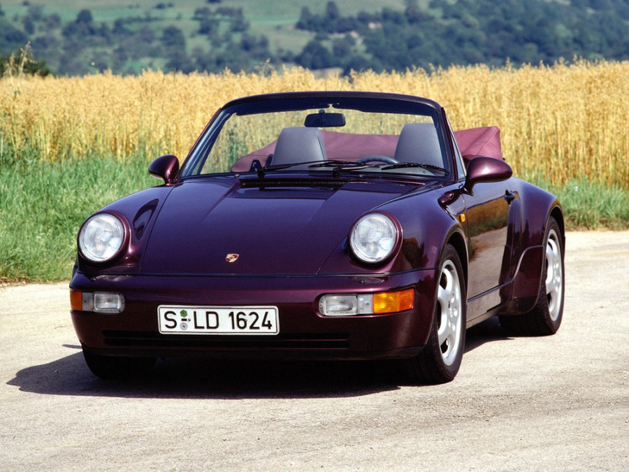 Porsche 911 Carrera кабриолет, 1989–1994, 964 - отзывы, фото и характеристики на Car.ru