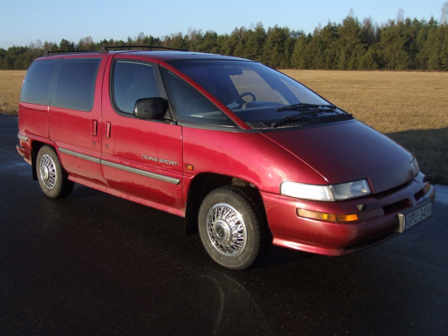 Pontiac Trans Sport EU-spec. минивэн 4-дв., 1994–1996, 1 поколение [рестайлинг], 2.3 MT (137 л.с.), характеристики