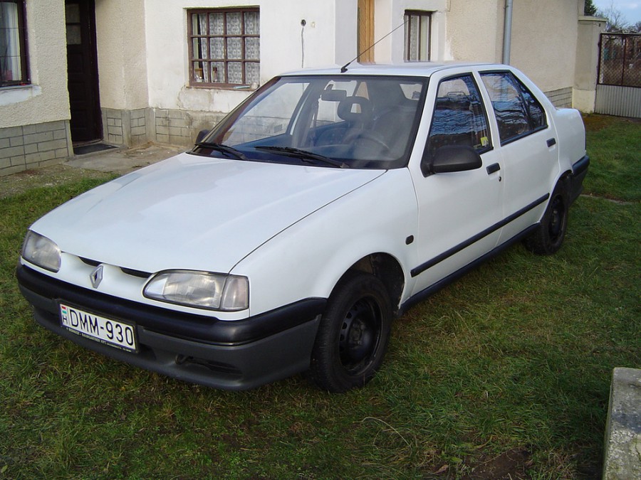 Renault 19 Chamade седан, 1992–2000, 2 поколение, 1.6 MT (90 л.с.), характеристики