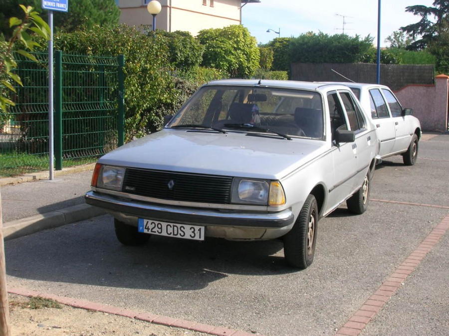 Renault 18 седан, 1978–1986, 1 поколение, 2.1 D MT (66 л.с.), характеристики