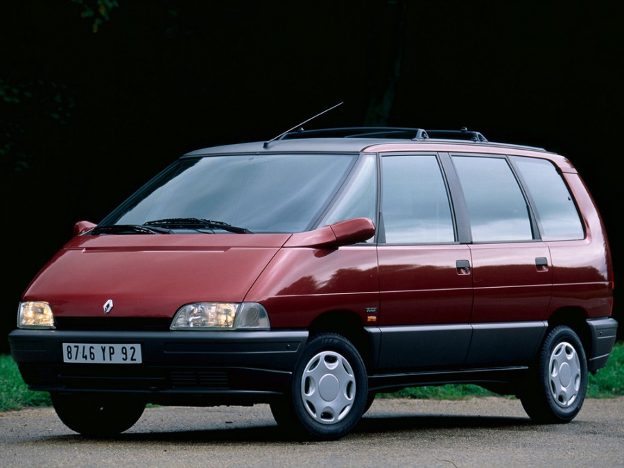 Renault Espace минивэн, 1991–1996, 2 поколение, 2.1 TD MT (88 л.с.), характеристики