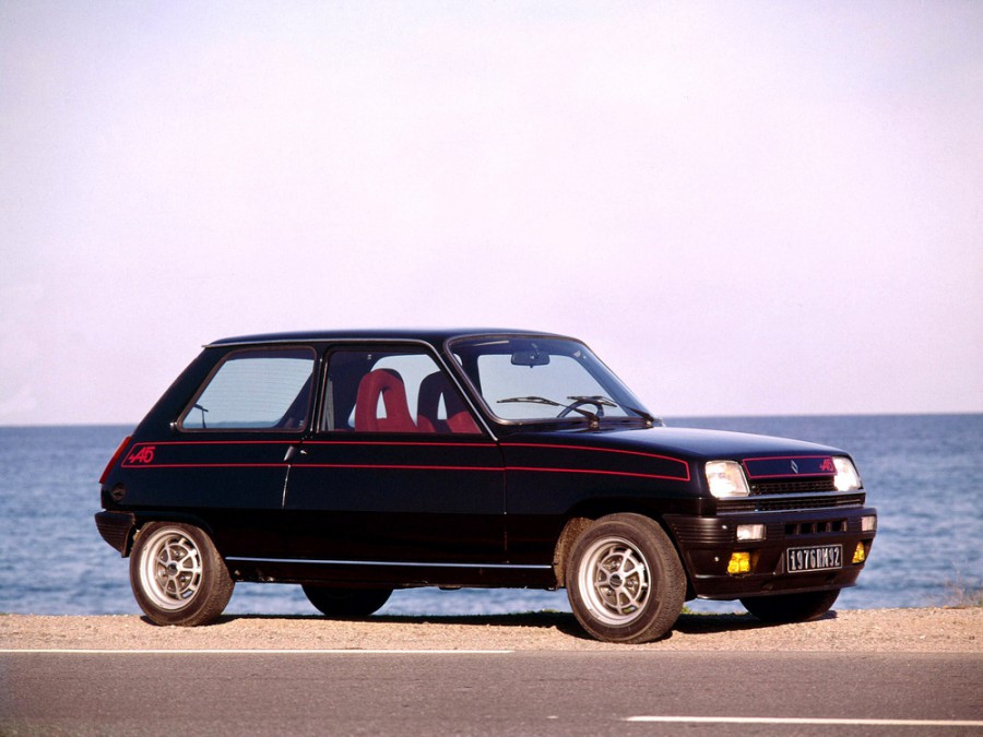 Renault 5 Alpine хетчбэк 3-дв., 1972–1985, 1 поколение, 1.4 MT (93 л.с.), характеристики