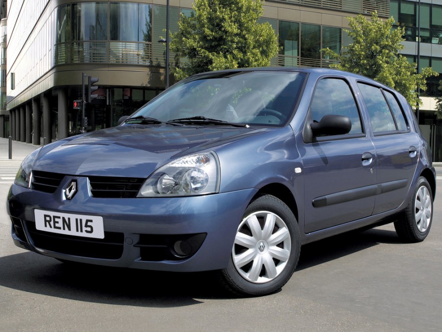 Renault Clio хетчбэк 5-дв., 2006–2009, Campus [2-й рестайлинг], 1.4 MT (98 л.с.), характеристики