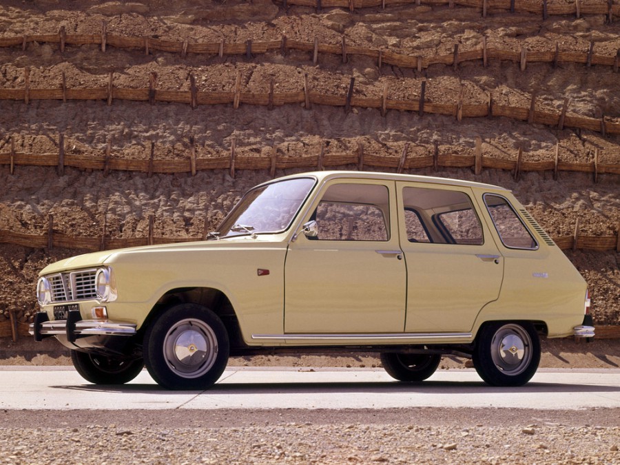 Renault 6 хетчбэк, 1968–1974, 1 поколение, 0.8 MT (38 л.с.), характеристики