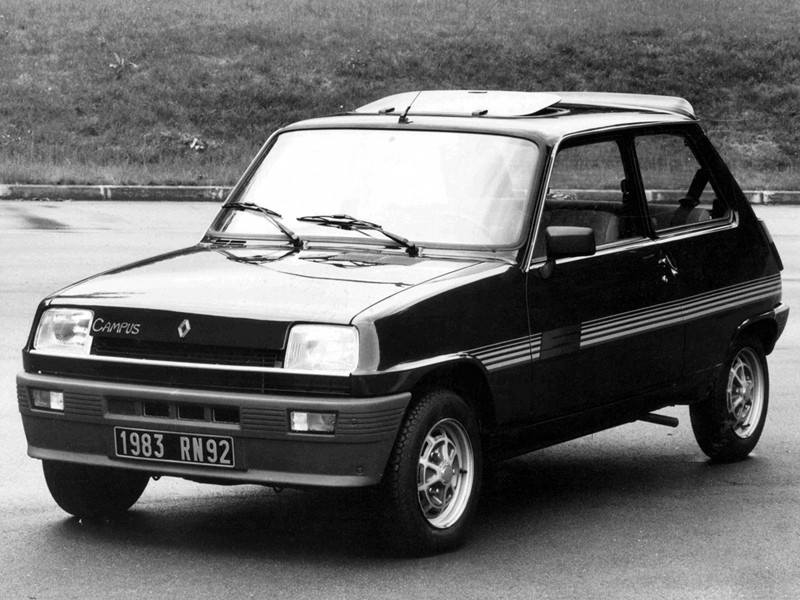 Renault 5 Campus хетчбэк 3-дв., 1972–1985, 1 поколение, 0.8 MT (37 л.с.), характеристики