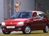 Renault Clio, 1 поколение [рестайлинг], Хетчбэк 5-дв., 1996–1998