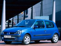Renault Clio, 2 поколение [рестайлинг], Хетчбэк 3-дв., 2001–2005