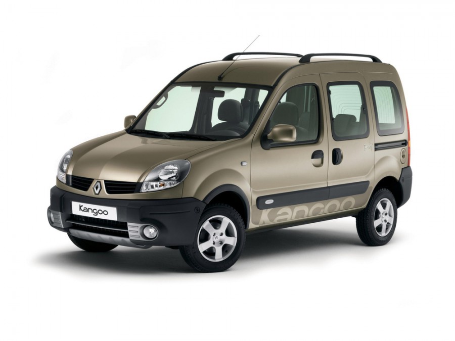 Renault Kangoo Passenger минивэн, 2003–2007, 1 поколение [рестайлинг], 1.4 MT (75 л.с.), характеристики
