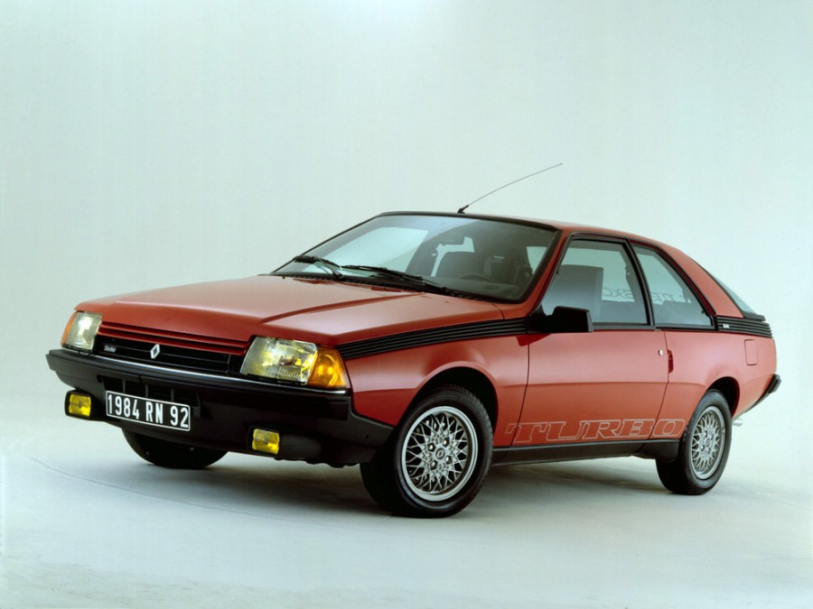 Renault Fuego купе, 1984–1989, 1 поколение [рестайлинг], 1.6 T MT (132 л.с.), характеристики