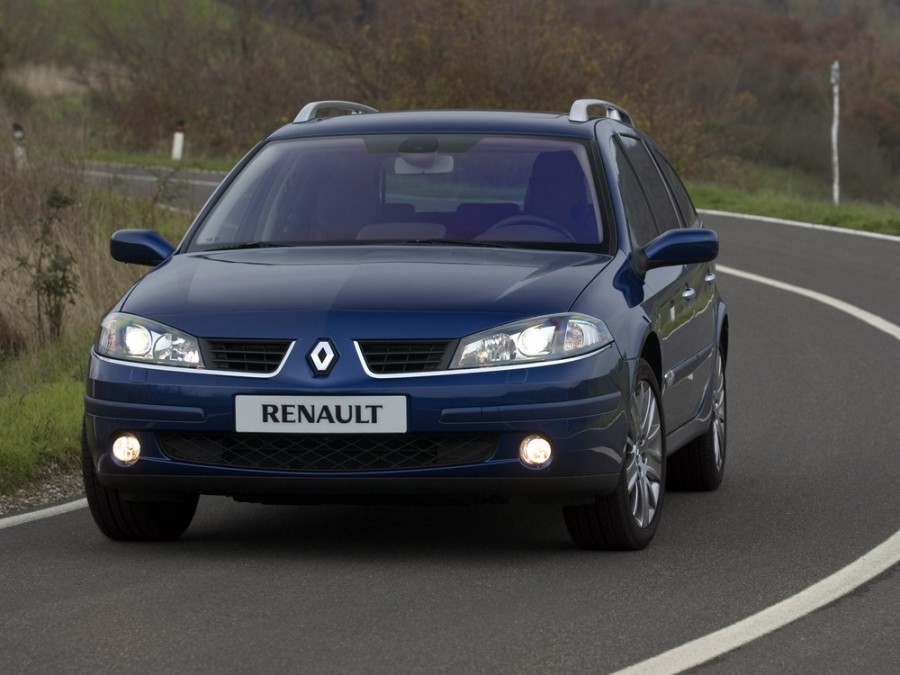Renault Laguna Grandtour универсал, 2005–2007, 2 поколение [рестайлинг], 1.9 DCi MT (95 л.с.), характеристики