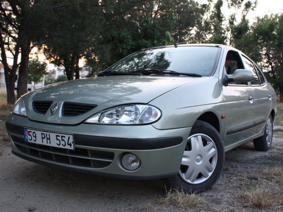 Renault Megane Classic седан, 1999–2010, 1 поколение [рестайлинг], 1.9 dTi AT (98 л.с.), характеристики