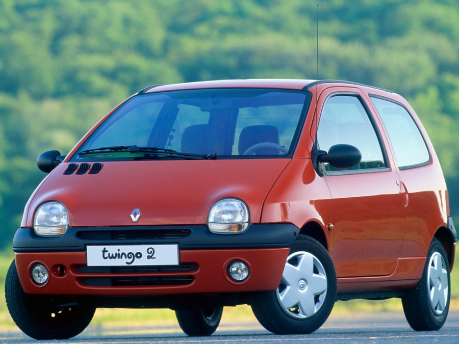 Renault Twingo хетчбэк, 2000–2004, 1 поколение [2-й рестайлинг], 1.2 MT (60 л.с.), характеристики