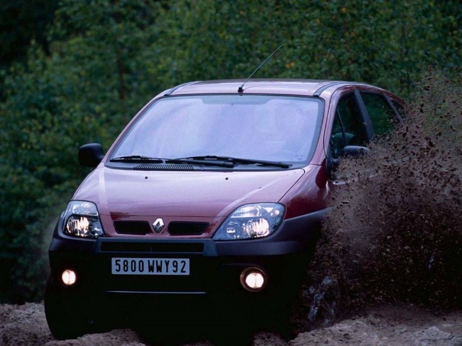 Renault Scenic RX4 минивэн 5-дв., 1999–2003, 1 поколение [рестайлинг], 2.0 16v MT 4WD (139 л.с.), характеристики