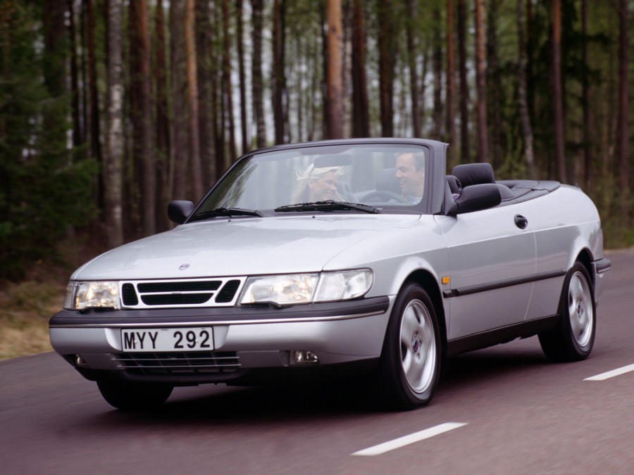 Saab 900 кабриолет, 1993–1998, 2 поколение, 2.3 MT (150 л.с.), характеристики