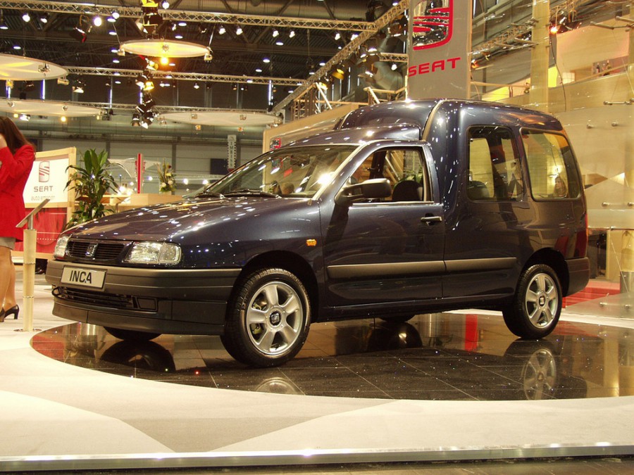 Seat Inca фургон 4-дв., 1995–2000, 1 поколение, 1.9 SDI MT (64 л.с.), характеристики