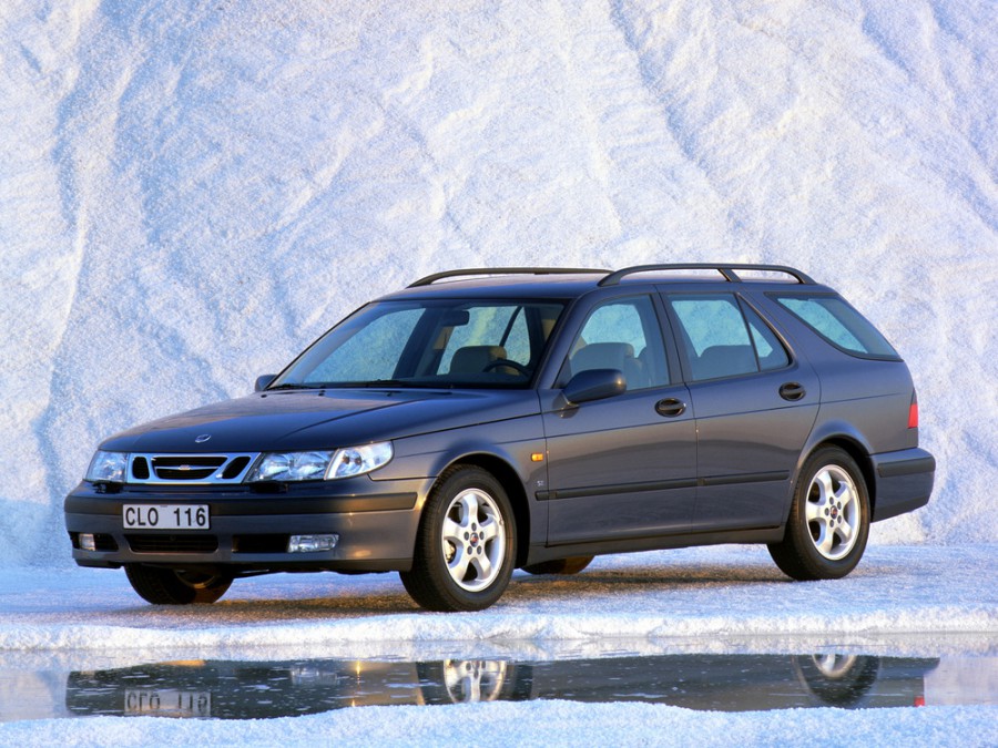 Saab 9-5 универсал, 1997–2005, 1 поколение, 2.3 T AT (185 л.с.), характеристики