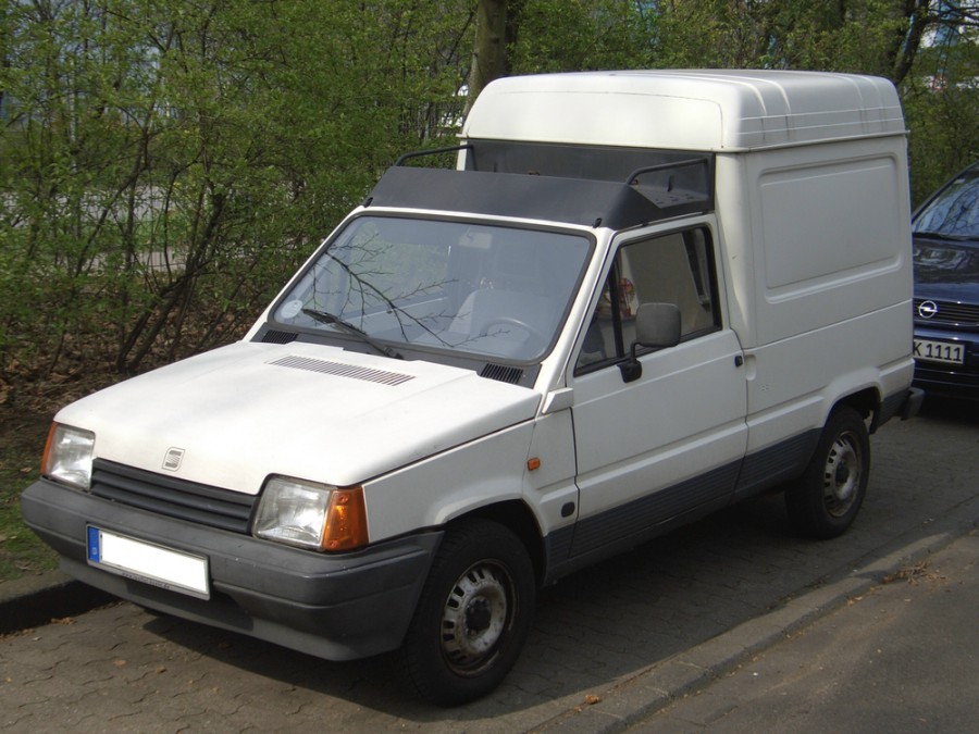 Seat Marbella фургон, 1986–1996, 1 поколение, 0.9 MT (40 л.с.), характеристики