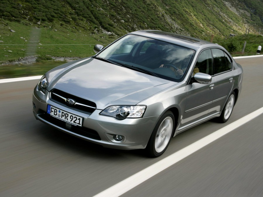 Subaru Legacy седан, 2003–2009, 4 поколение - отзывы, фото и характеристики на Car.ru