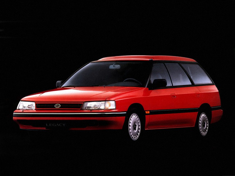 Subaru Legacy универсал, 1989–1994, 1 поколение, 1.8 MT 4WD (108 л.с.), характеристики