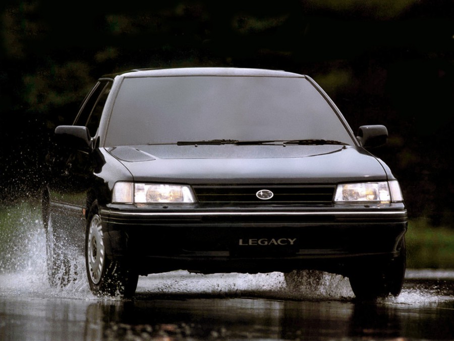 Subaru Legacy седан, 1989–1994, 1 поколение, 2.0 Turbo MT 4WD (220 л.с.), характеристики