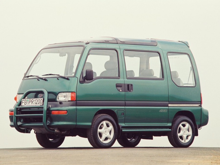 Subaru Libero минивэн, 1993–1998, Bus (E10 - отзывы, фото и характеристики на Car.ru
