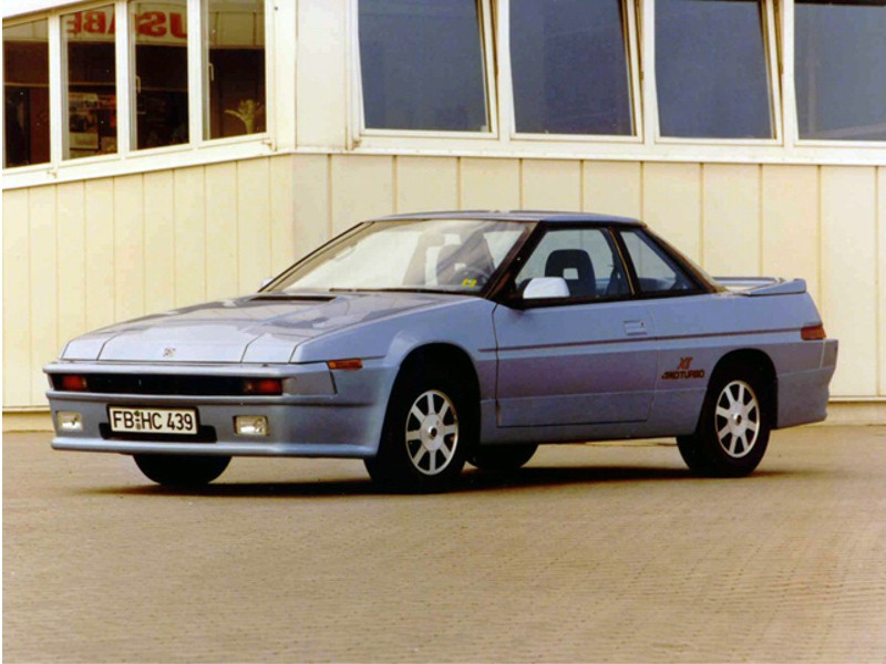 Subaru XT купе, 1987–1992, 1 поколение, 2.7 MT AWD (150 л.с.), характеристики