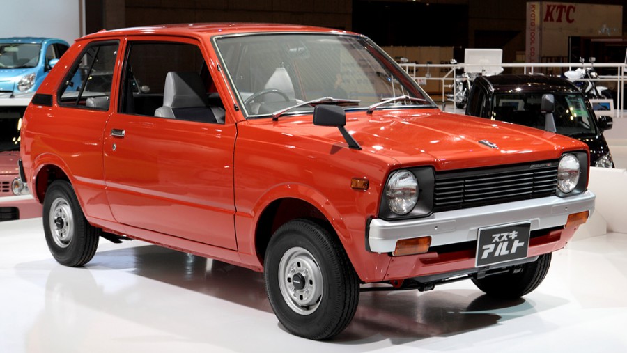 Suzuki Alto хетчбэк 3-дв., 1979–1984, 1 поколение, 0.8 MT (40 л.с.), характеристики