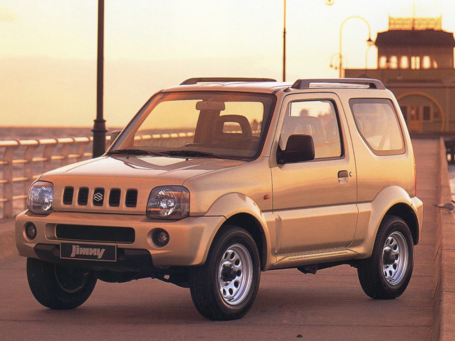 Suzuki Jimny внедорожник, 1998–2005, 3 поколение, 1.3 AT (80 л.с.), характеристики