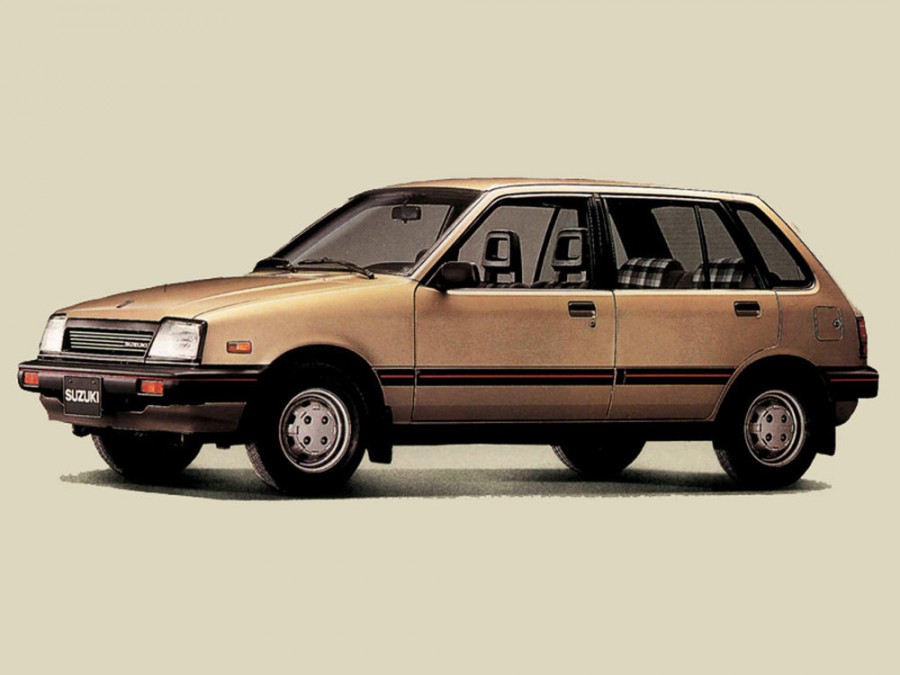 Suzuki Swift хетчбэк 5-дв., 1984–1986, 1 поколение, 1.3 AT (67 л.с.), характеристики