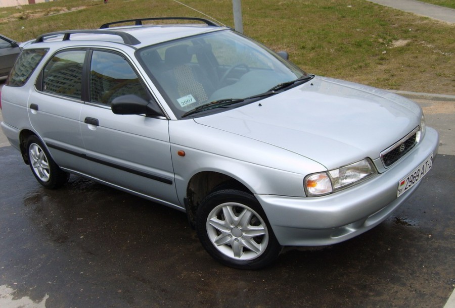 Suzuki Baleno универсал, 1995–2002, 1 поколение, 1.6 MT 4 WD (96 л.с.), характеристики