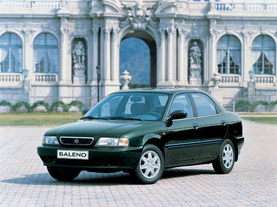 Suzuki Baleno седан, 1995–2002, 1 поколение, 1.6 AT (101 л.с.), характеристики